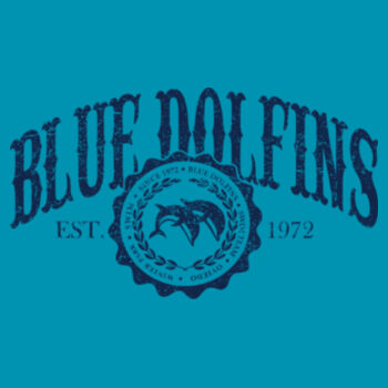 Blue Dolfins - Ladies Dry Fit Tee Design