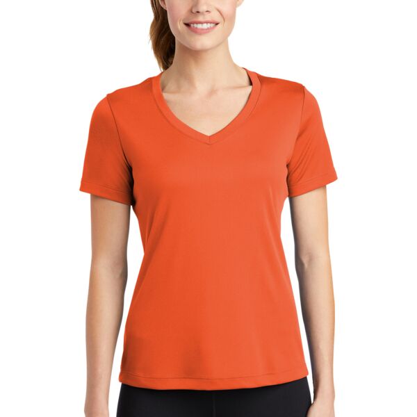 Ladies Dry Fit V Neck Tee  Thumbnail